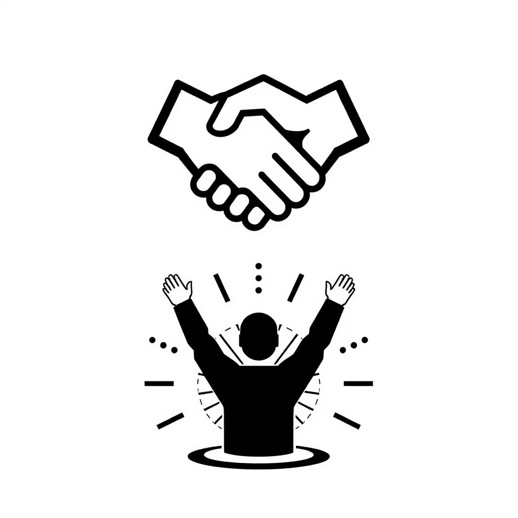 Ikona wsparcia i motywacji